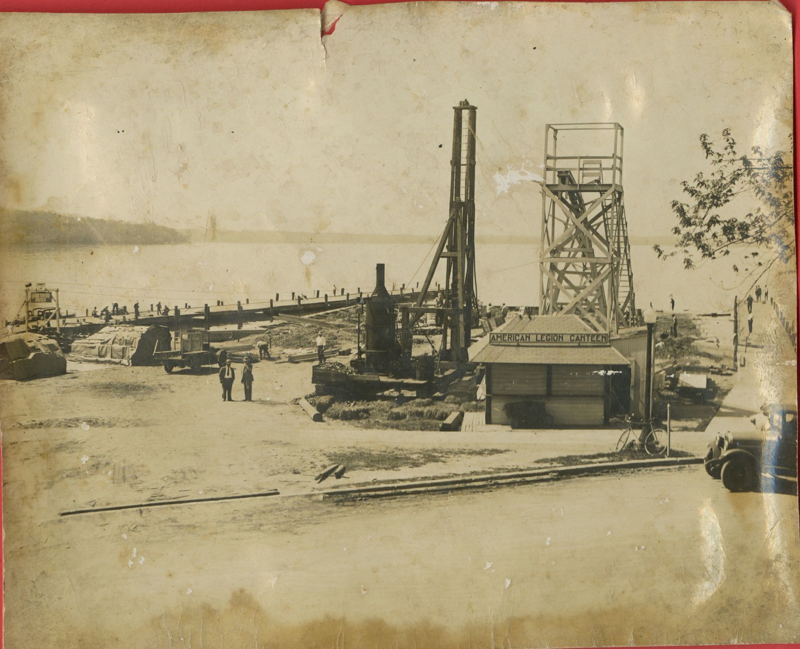 The old water slide